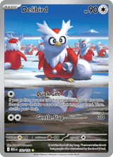 Delibird Illustration Rare Mega Evolution