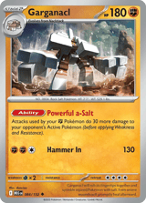 Garganacl Uncommon Mega Evolution