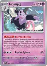 Grumpig Uncommon Mega Evolution