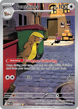 Gumshoos Illustration Rare Mega Evolution