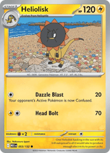 Heliolisk Common Mega Evolution