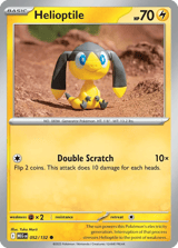 Helioptile Common Mega Evolution
