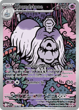 Houndstone Illustration Rare Mega Evolution