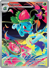 Ivysaur Illustration Rare Mega Evolution