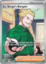 Lt. Surge's Bargain Ultra Rare Mega Evolution