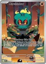 Marshadow Illustration Rare Mega Evolution