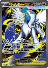 Mega Absol ex Ultra Rare Mega Evolution