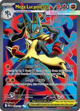 Mega Lucario ex Ultra Rare Mega Evolution