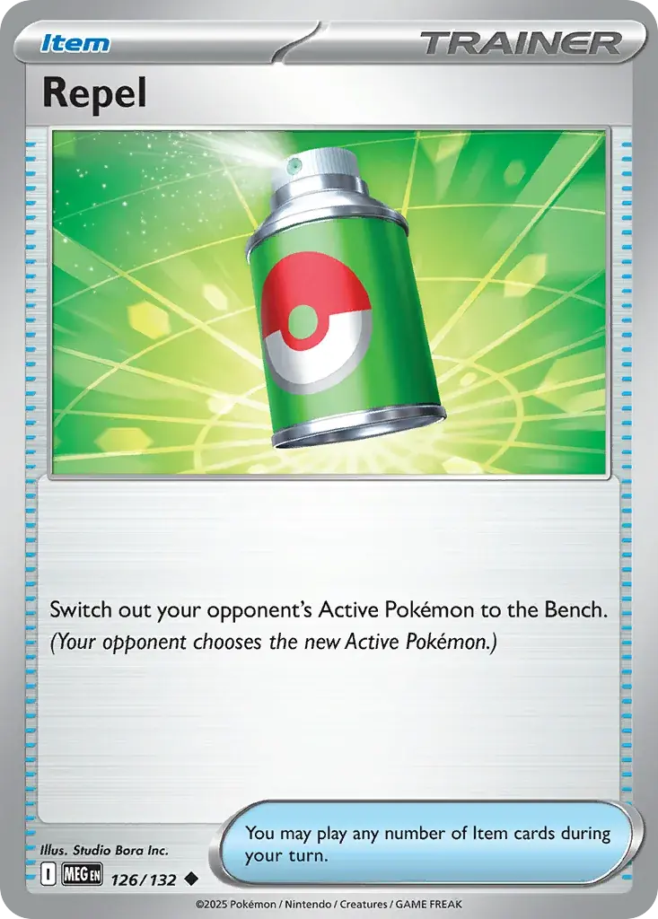 Repel Mega Evolution Pokemon card
