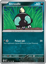 Shroodle Common Mega Evolution
