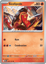 Sizzlipede Common Mega Evolution