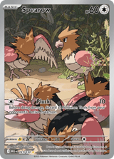 Spearow Illustration Rare Mega Evolution