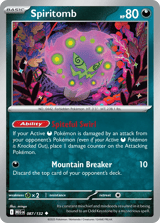 Spiritomb Uncommon Mega Evolution