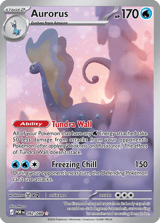Aurorus Illustration Rare Perfect Order