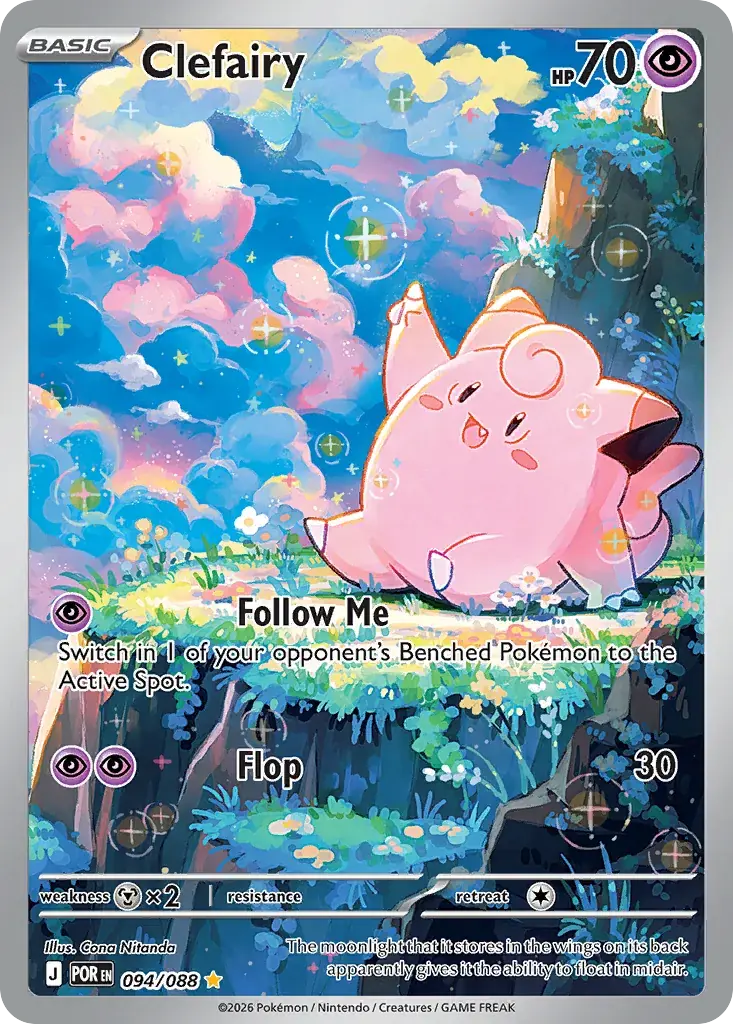 Clefairy Perfect Order Pokemon card