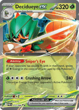 Decidueye ex Double Rare Perfect Order
