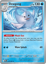 Dewgong Rare Perfect Order