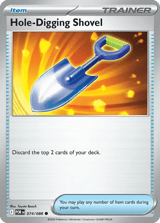 Hole-Digging Shovel Common Perfect Order