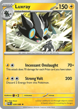 Luxray Rare Perfect Order