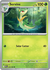 Servine Perfect Order Pokemon card
