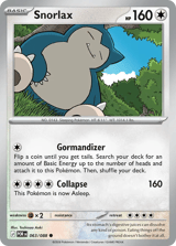 Snorlax Perfect Order Pokemon card