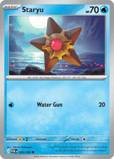Staryu Perfect Order Pokemon card