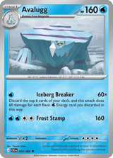 Avalugg Uncommon Chaos Rising