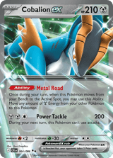 Cobalion ex Chaos Rising Pokemon card