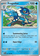 Frogadier Common Chaos Rising