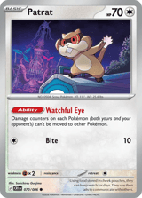 Patrat Chaos Rising Pokemon card