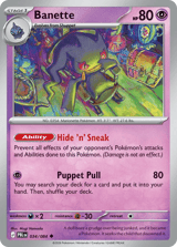 Banette Uncommon Pitch Black