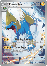 Manectric Illustration Rare Pitch Black