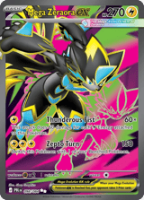 Mega Zeraora ex Ultra Rare Pitch Black