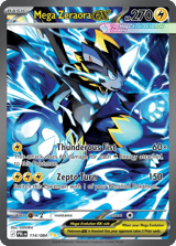 Mega Zeraora ex Special Illustration Rare Pitch Black