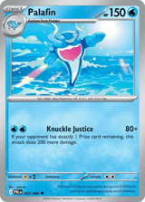 Palafin Pitch Black Pokemon card
