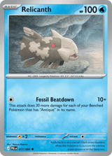 Relicanth Uncommon Pitch Black