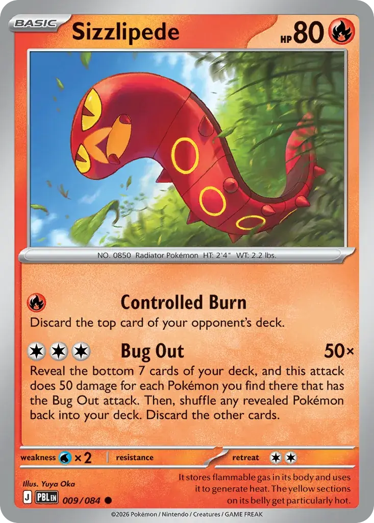 Sizzlipede Pitch Black Pokemon card