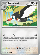 Trumbeak Common Pitch Black