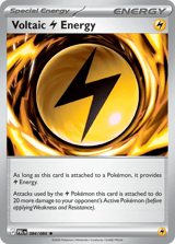 Voltaic Lightning Energy Rare Pitch Black