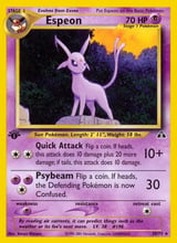 Espeon Rare Neo Discovery