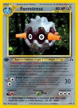 Forretress Rare Holo Neo Discovery