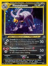 Houndoom Rare Holo Neo Discovery