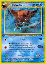 Kabutops Rare Neo Discovery