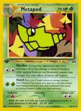 Metapod Uncommon Neo Discovery