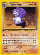 Poliwrath Rare Neo Discovery