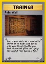 Ruin Wall Uncommon Neo Discovery
