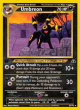 Umbreon Rare Neo Discovery
