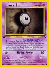 Unown [I] Common Neo Discovery