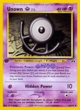 Unown [U] Uncommon Neo Discovery