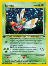 Yanma Rare Holo Neo Discovery